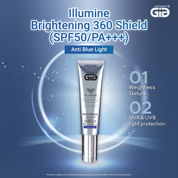 Illumine Brightening 360° Shield (SPF50/PA+++) - Anti Blue Light
